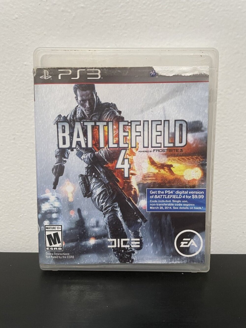 Battlefield 4 PS3 Sony PlayStation 3 Black Label War Video Game